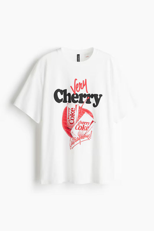 Oversized printed T-shirt