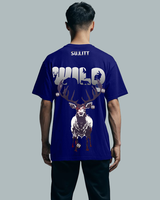 Blue Deer T Shirt
